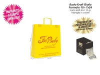 BUSTE IN CARTA KRAFT GIALLO  